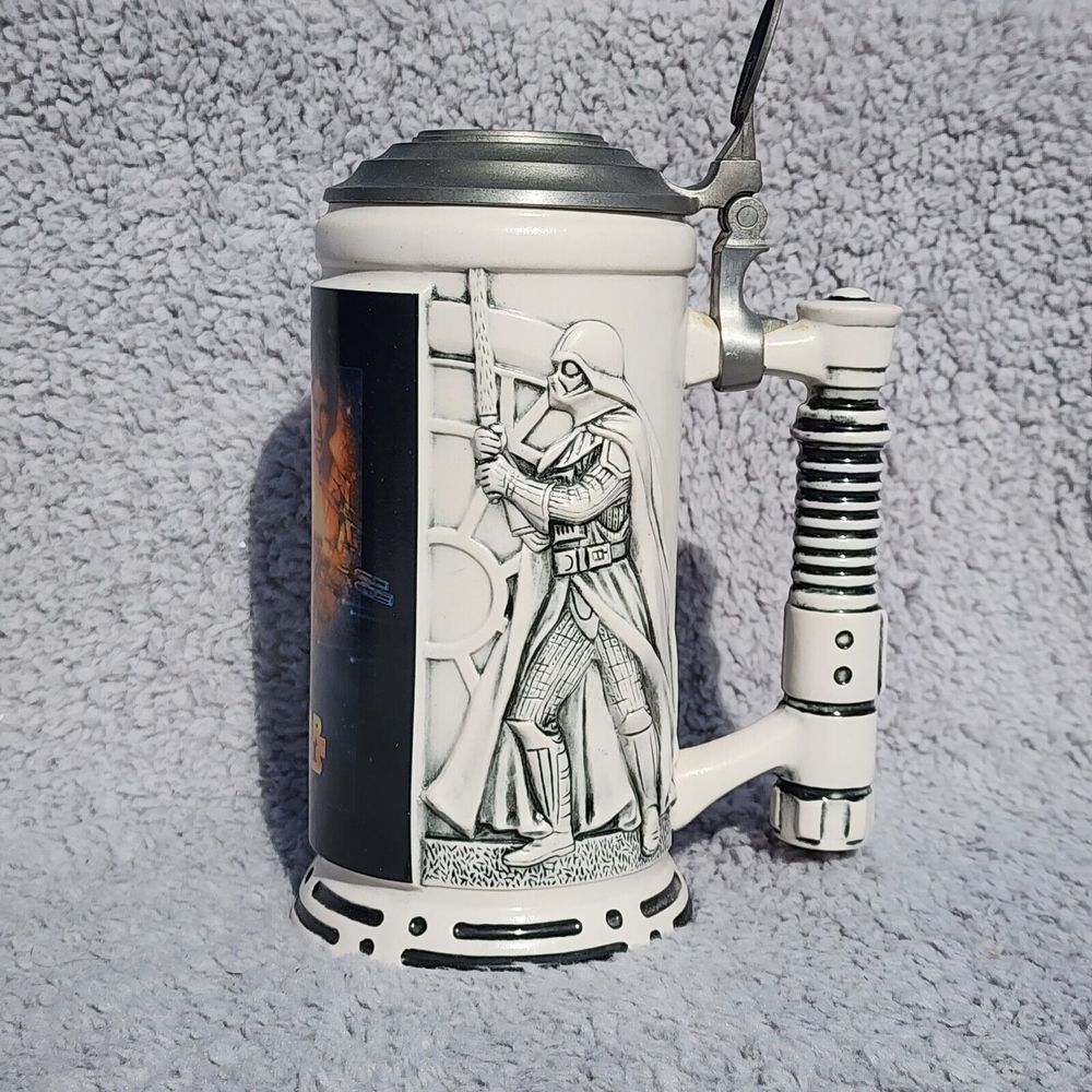 Star Wars SPECIAL EDITION Stein 3D Ceramic Stoneware 1998 Avon 20th Anniversary